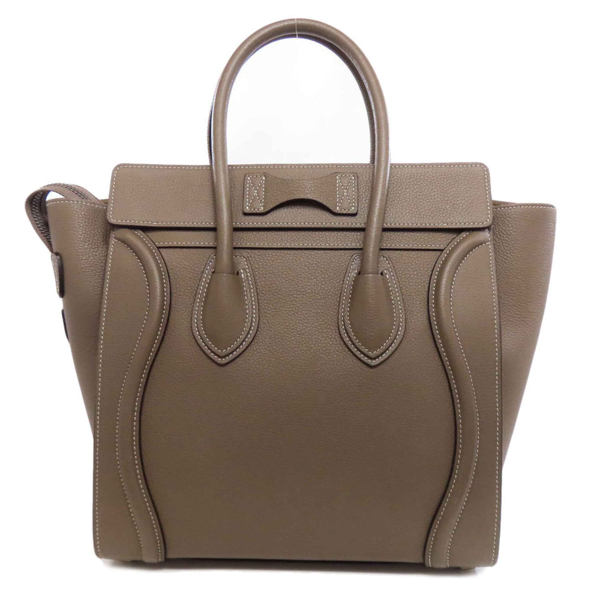 Celine Brown Leather Tote Bag (Pre-Owned)