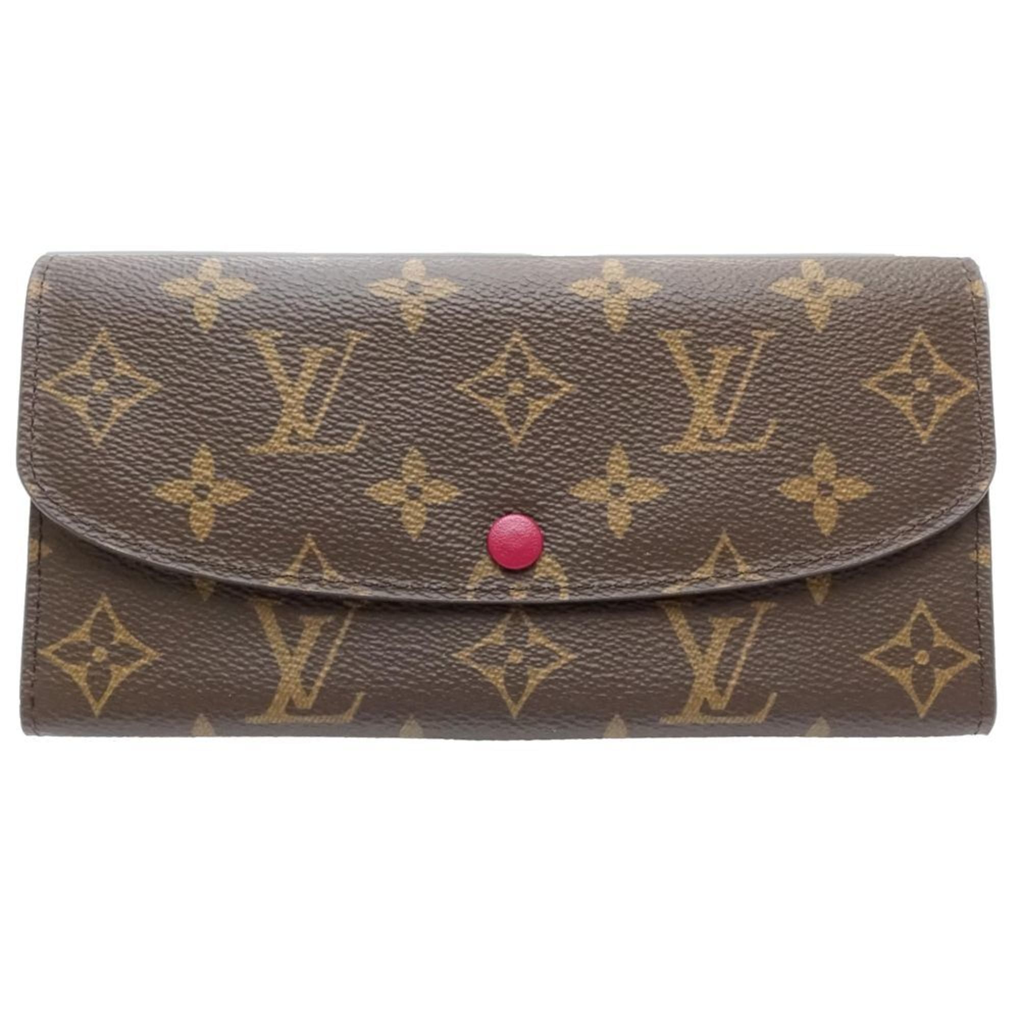 Louis Vuitton Monogram Brown Monogram Monogram Long Wallet (Bi-Fold) (Pre-Owned)