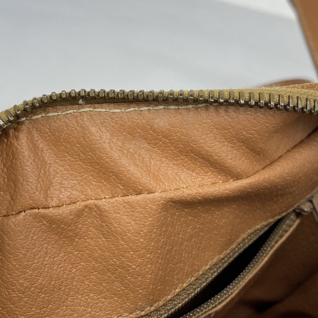 Celine Brown Pvc Shoulder Bag (Pre-Owned)