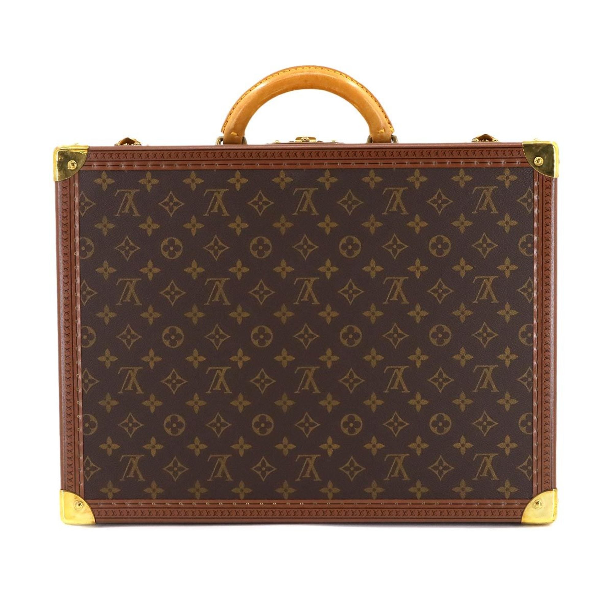 Louis Vuitton Brown Monogram Monogram Attaché Case Handbag (Pre-Owned)