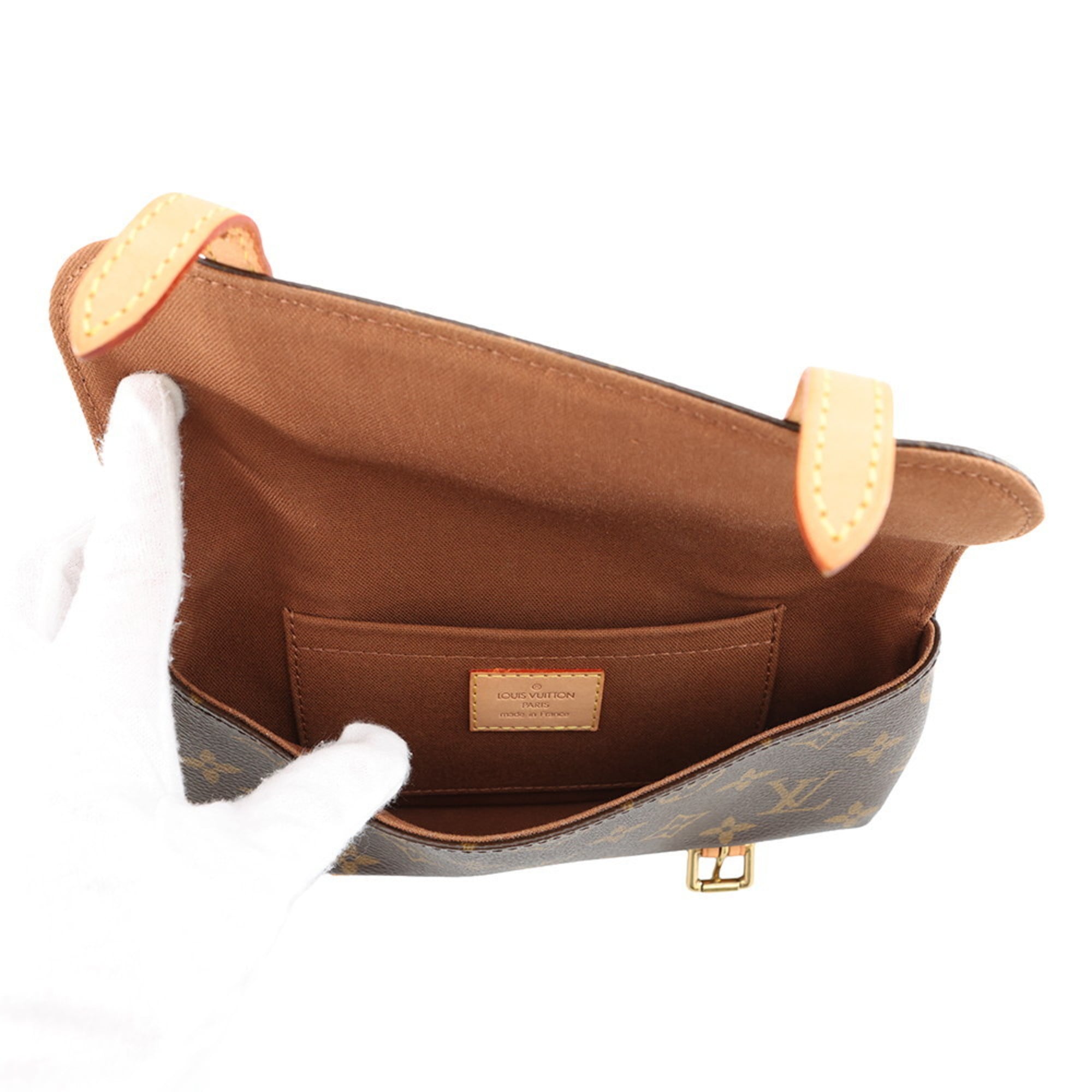 Louis Vuitton Monogram Brown Monogram Monogram Clutch Bag Pochette Pouch (Pre-Owned)