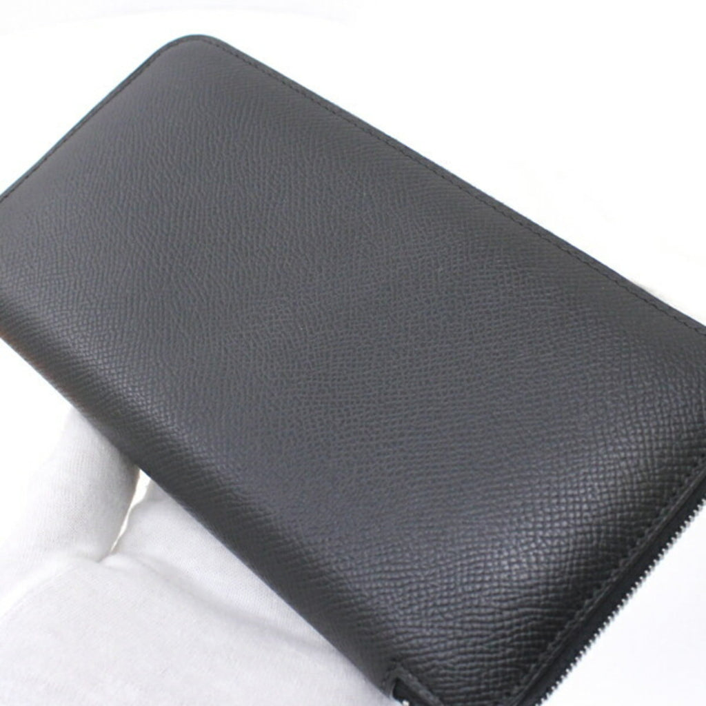 Hermes Black Epsom Leather Long Wallet (Bi-Fold) (Pre-Owned)