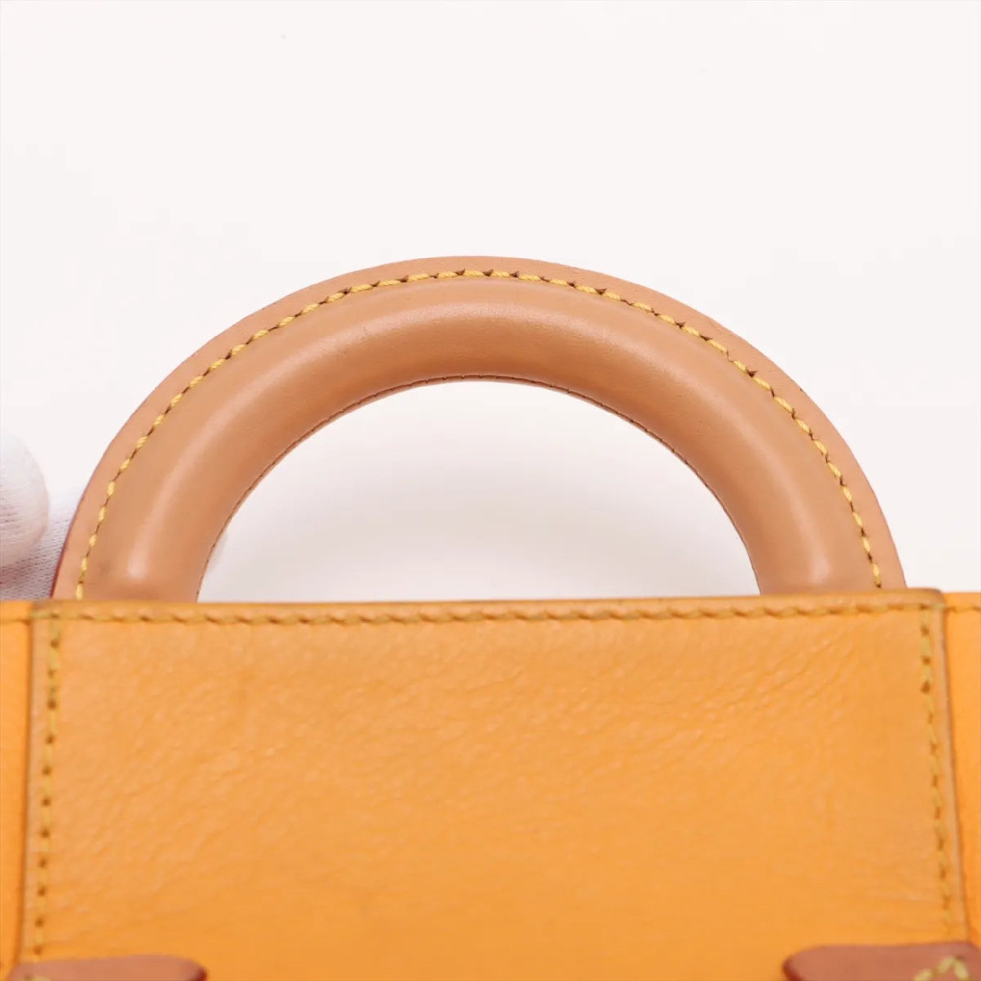 Louis Vuitton Saffron Leather Shoulder Bag (Pre-Owned)