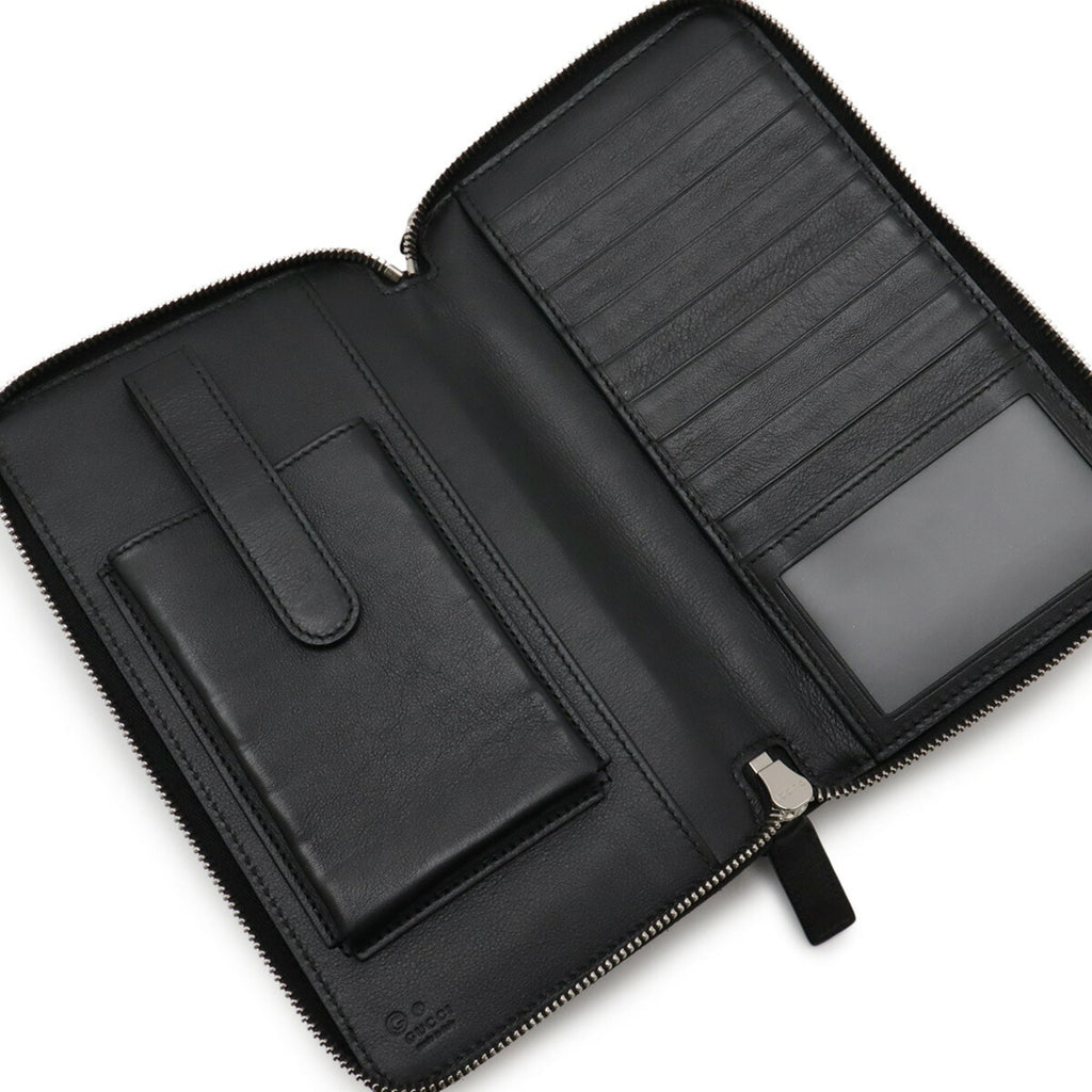 Gucci Black Long Bill Wallet (Bi-Fold) (Pre-Owned)