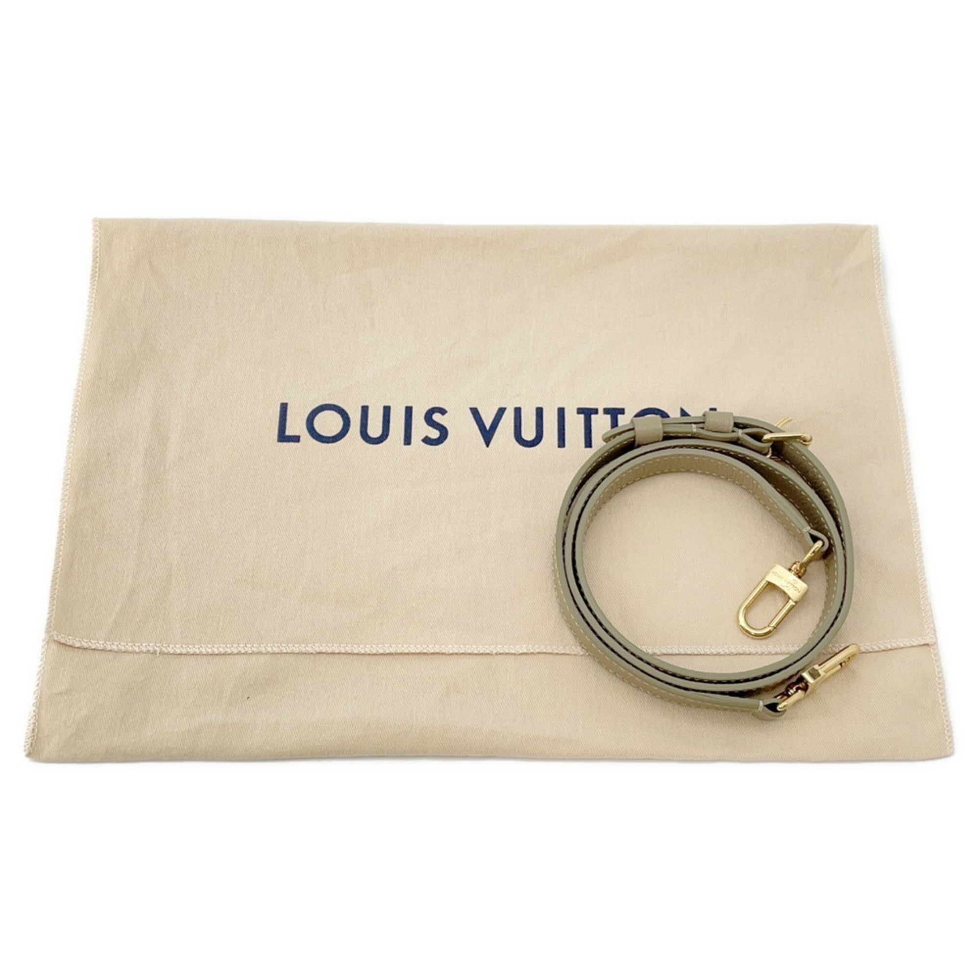 Louis Vuitton Monogram Empreinte Khaki Monogram Empreinte Handbag (Pre-Owned)