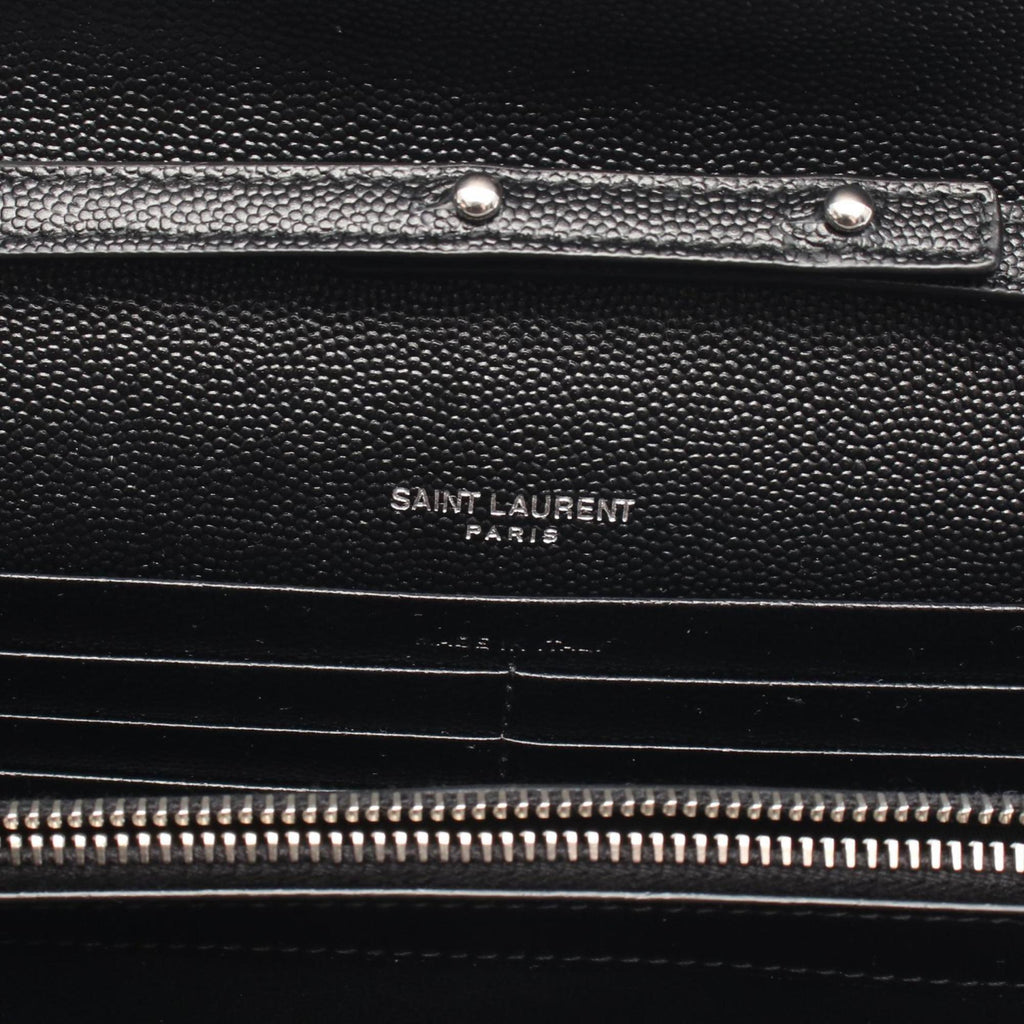 Yves Saint Laurent Black Leather Shoulder Bag (Pre-Owned)