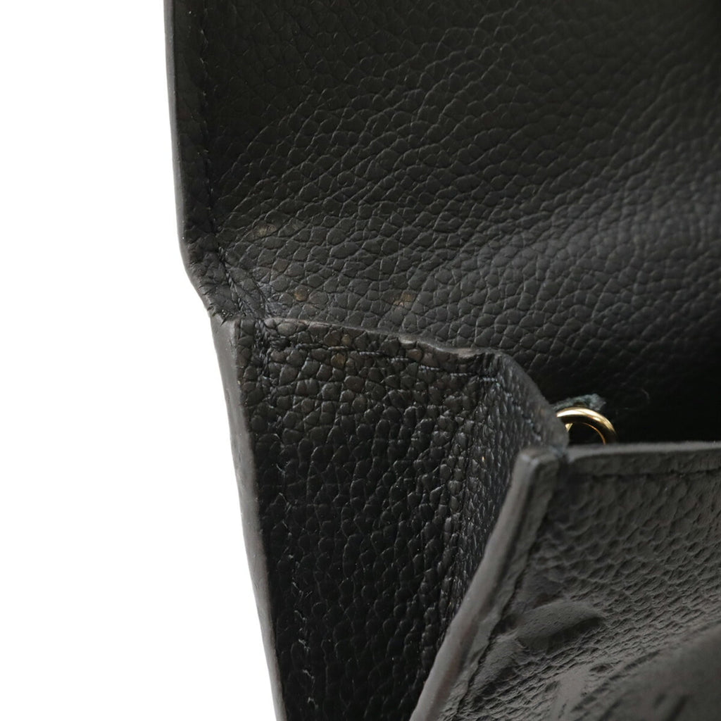 Louis Vuitton Black Noir Monogram Empreinte Coin Purse/Coin Case (Pre-Owned)