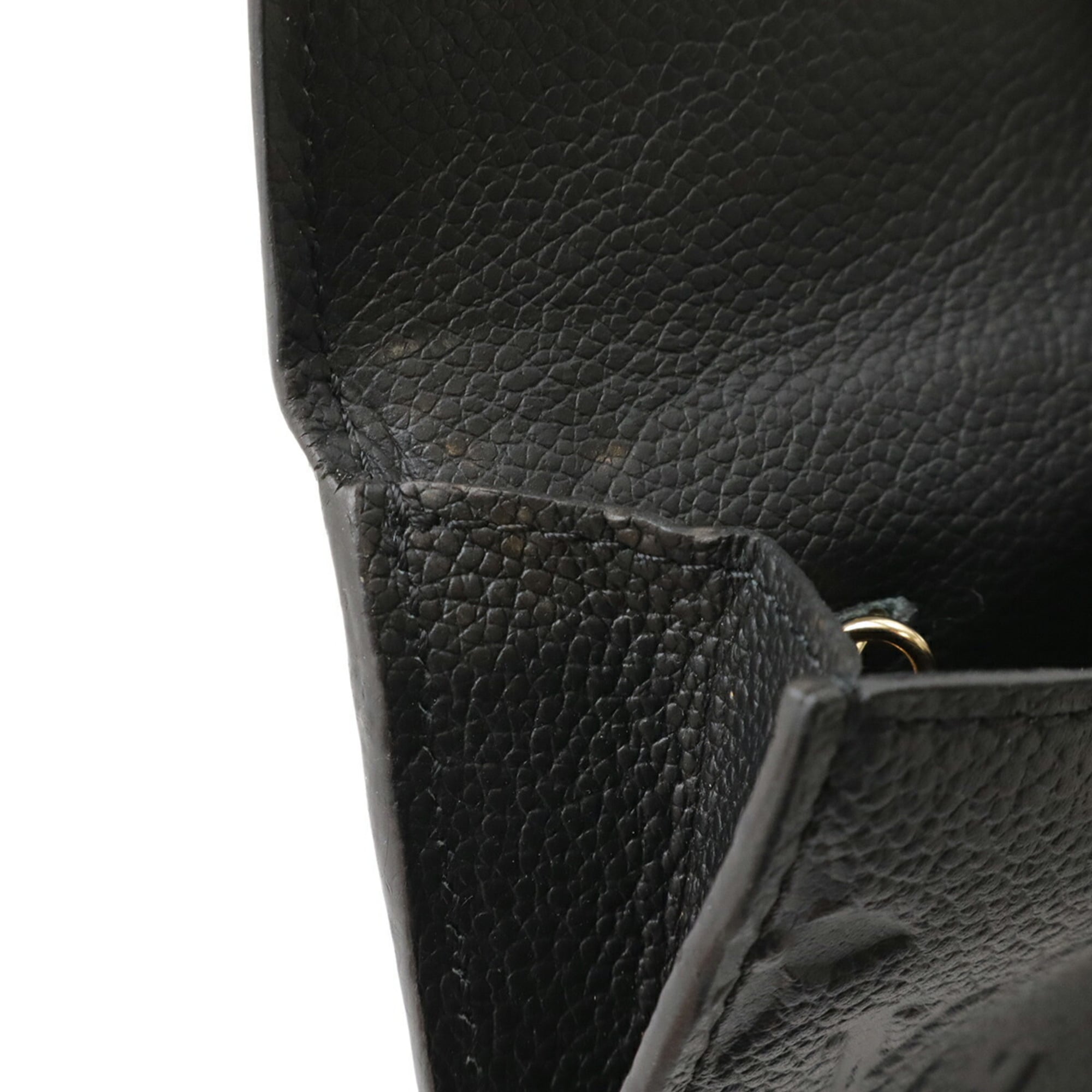 Louis Vuitton Black Noir Monogram Empreinte Coin Purse/Coin Case (Pre-Owned)