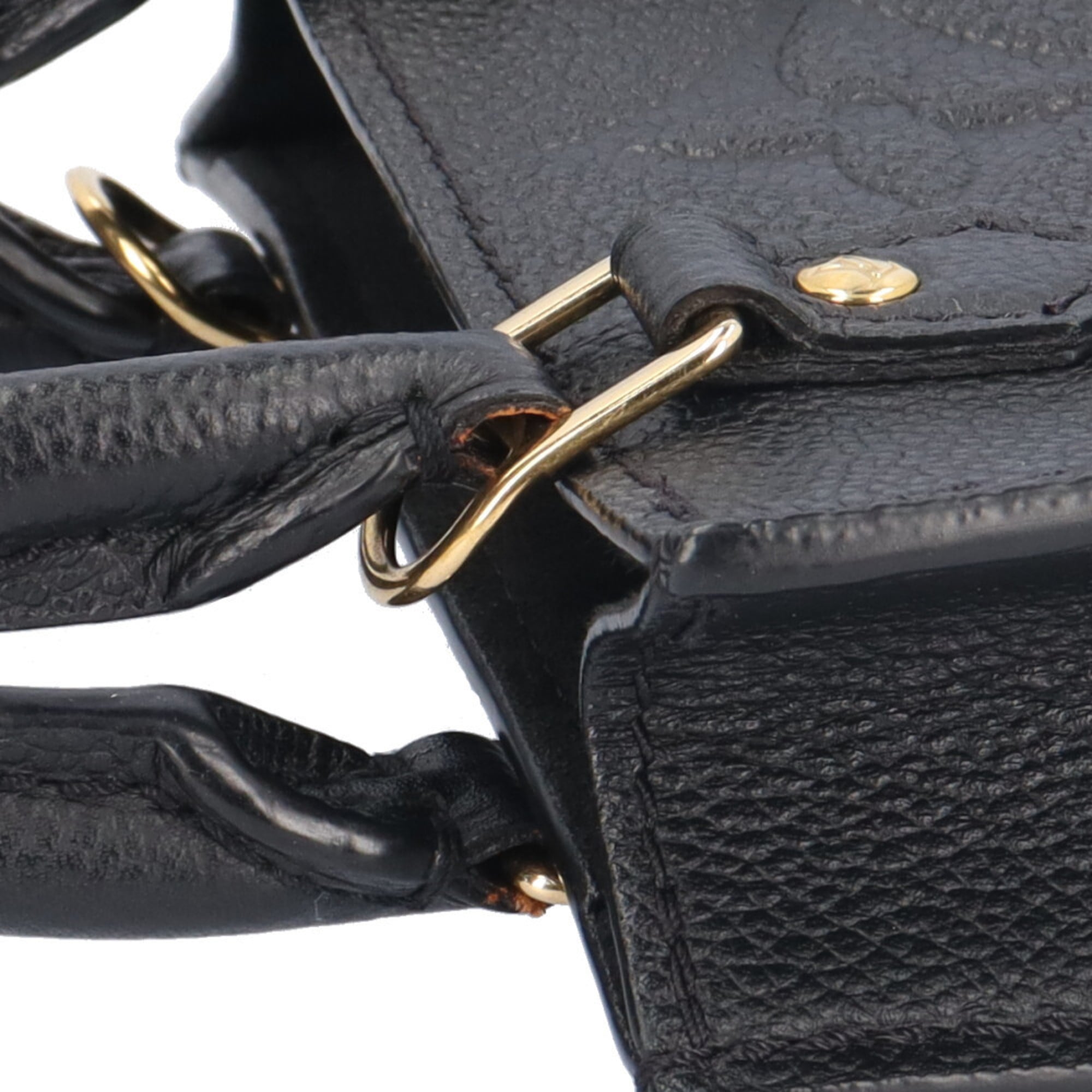 Louis Vuitton Monogram Empreinte Black Noir Monogram Empreinte Shoulder Bag (Pre-Owned)