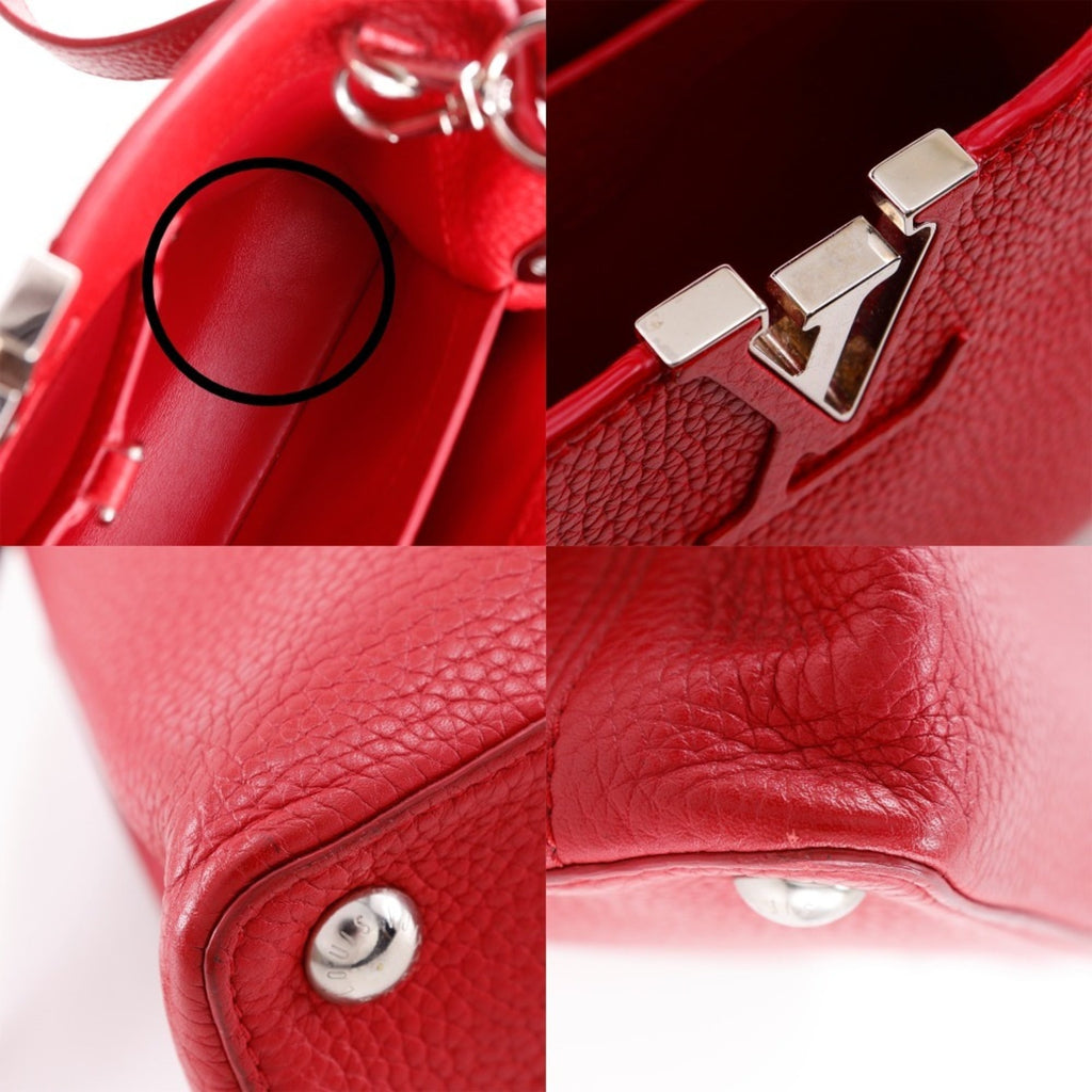 Louis Vuitton Red Color Handbag (Pre-Owned)