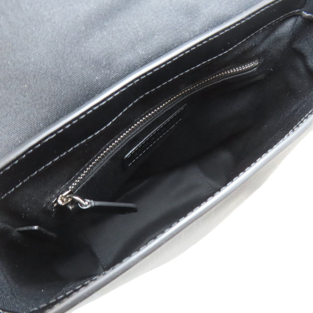 Burberry Black Blue Pvc Shoulder Bag (Pre-Owned)
