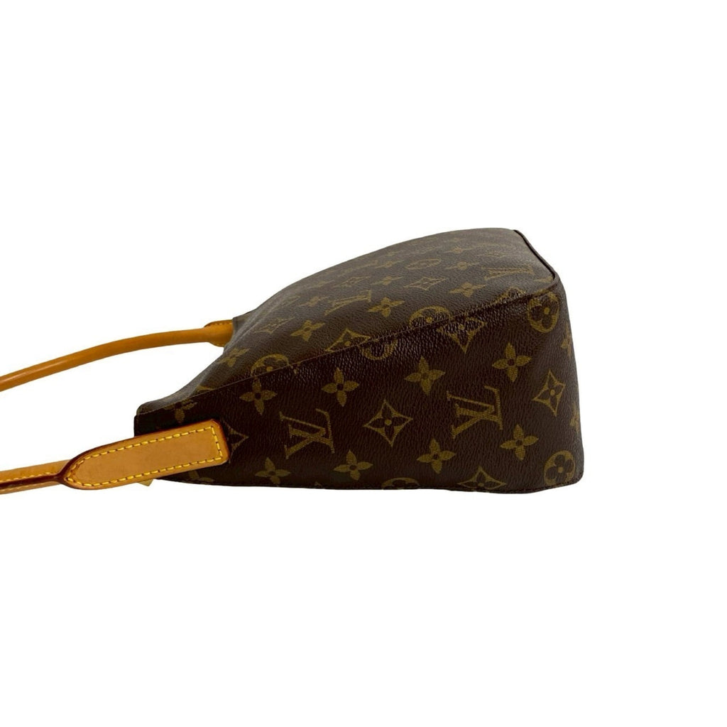 Louis Vuitton Brown Leather Pvc Shoulder Bag Tote Bag (Pre-Owned)