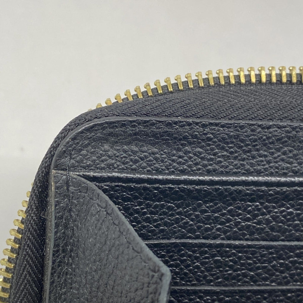 Louis Vuitton Noir Long Wallet (Bi-Fold) (Pre-Owned)