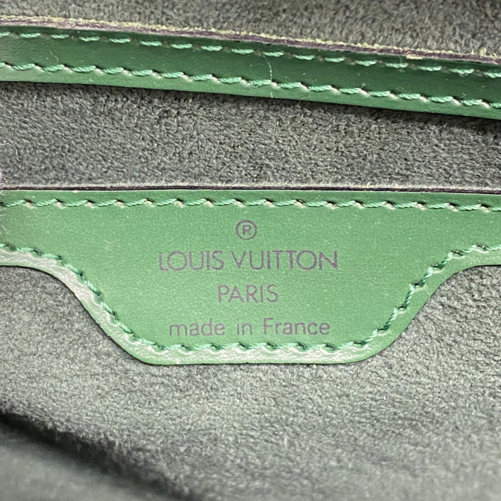 Louis Vuitton Borneo Green Handbag (Pre-Owned)