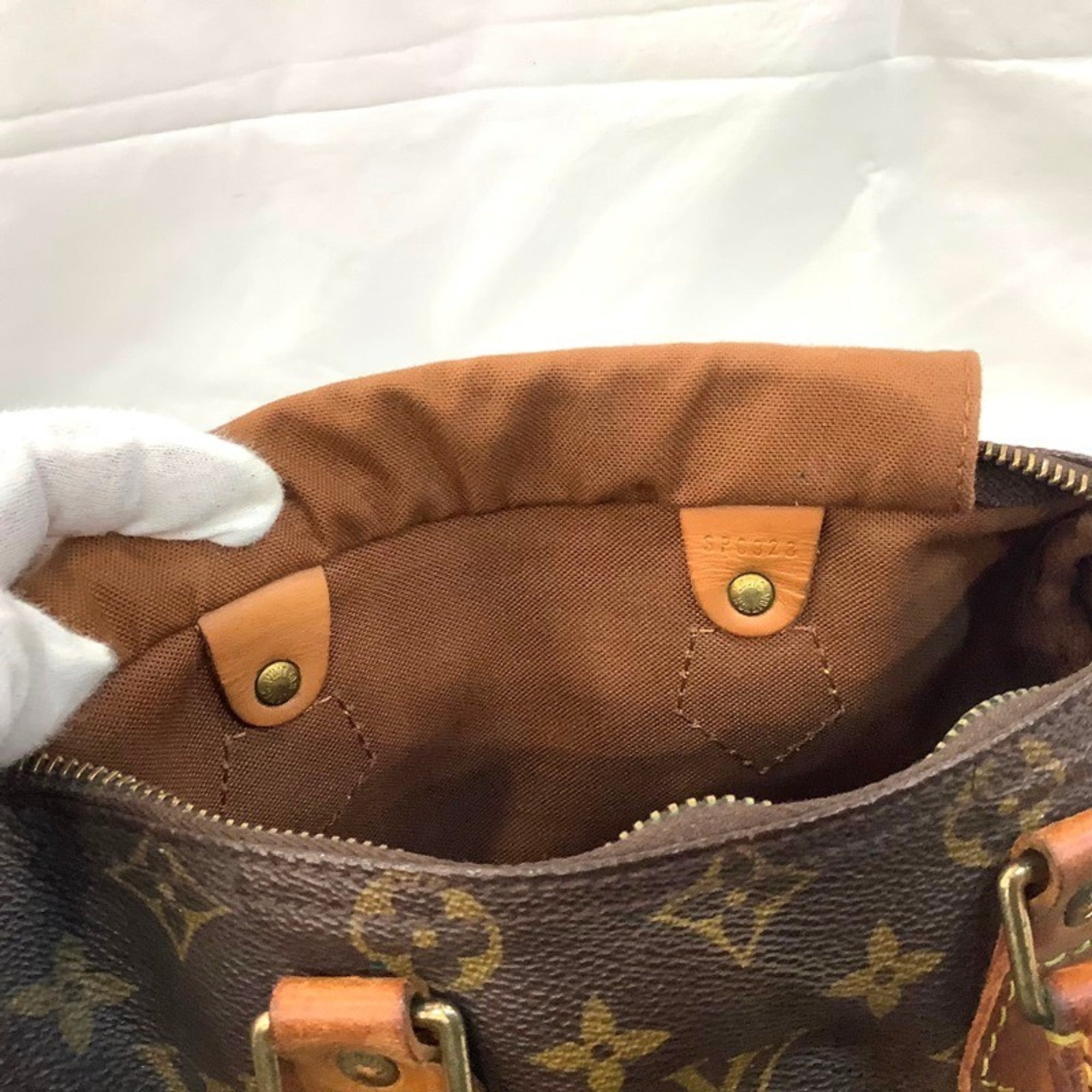 Louis Vuitton Brown Pvc Handbag (Pre-Owned)