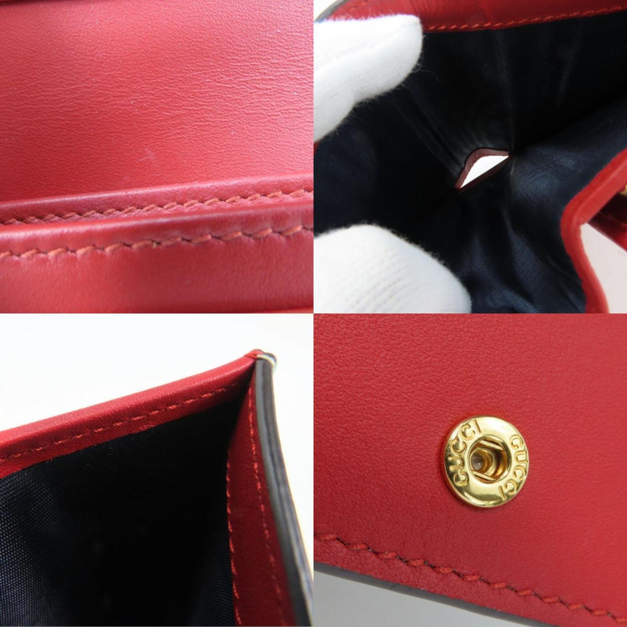 Gucci Beige Blue Gg Supreme Canvas Wallet (Bi-Fold) (Pre-Owned)