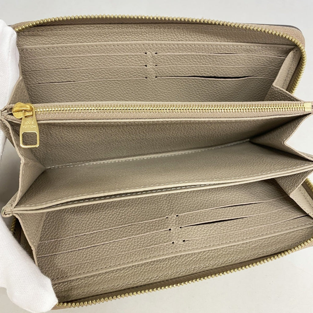 Louis Vuitton Cream Tourterelle Long Wallet (Bi-Fold) (Pre-Owned)