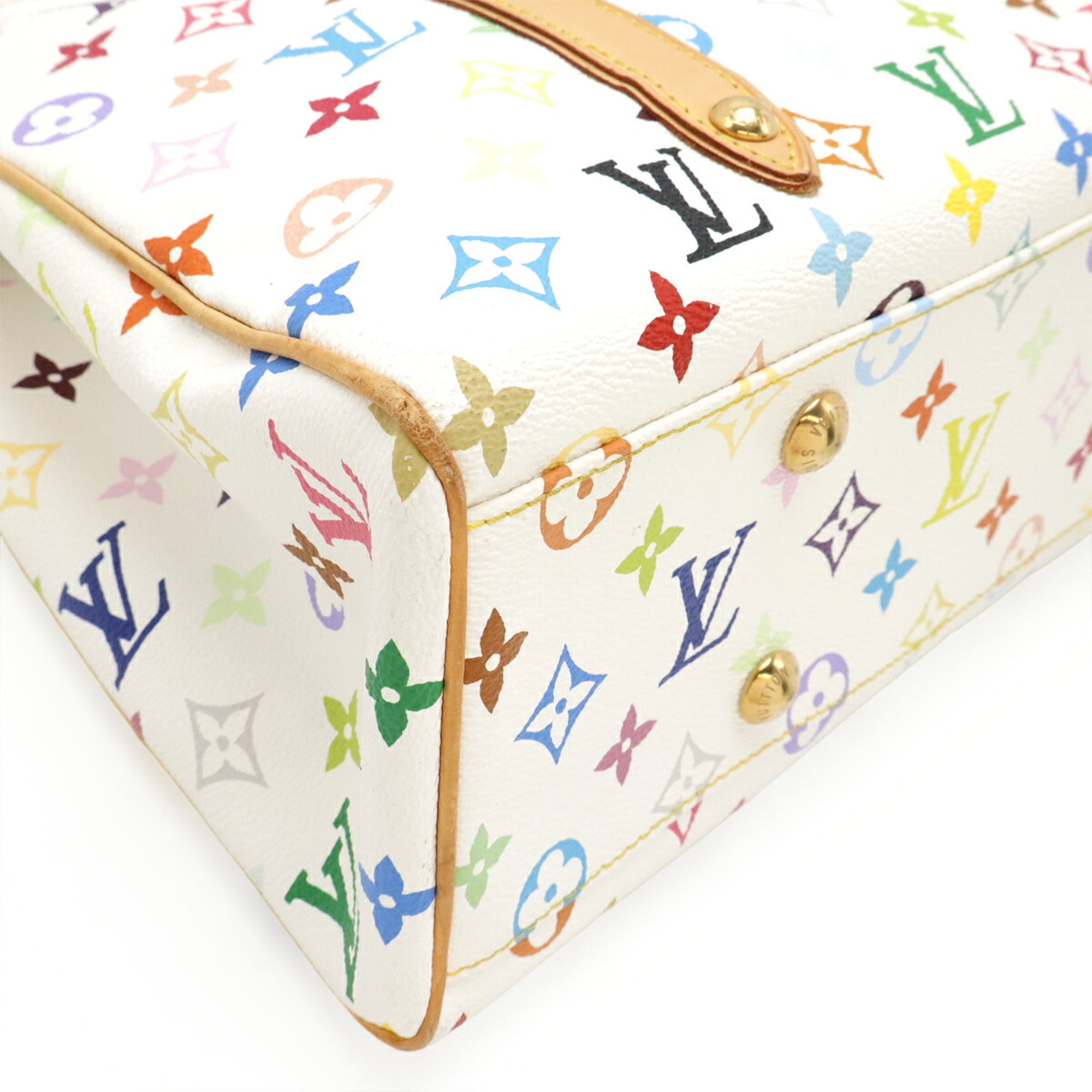 Louis Vuitton Monogram Multicolore Blanc Monogram Multicolore Shoulder Bag Tote Bag (Pre-Owned)