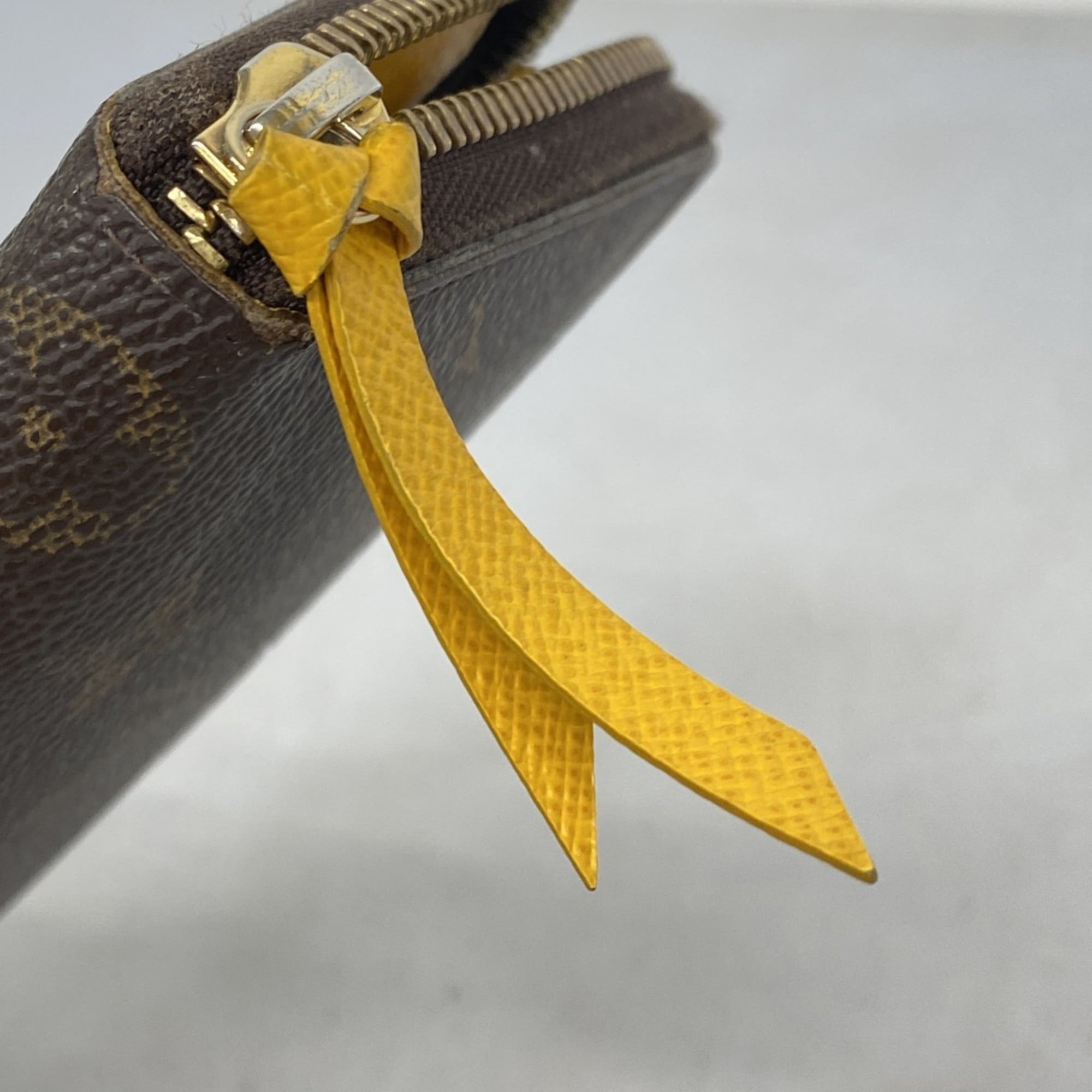Louis Vuitton Brown Mimosa Long Wallet (Bi-Fold) (Pre-Owned)