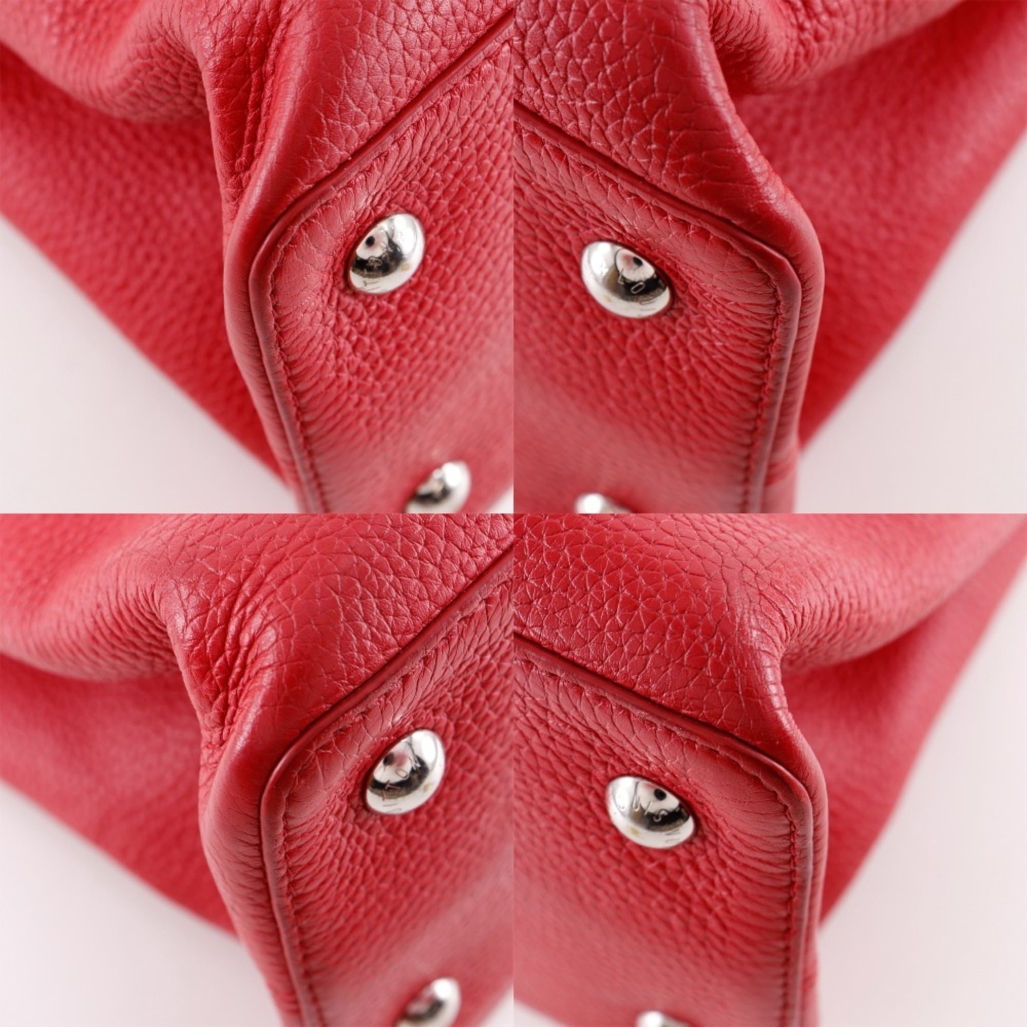 Louis Vuitton Red Color Handbag (Pre-Owned)