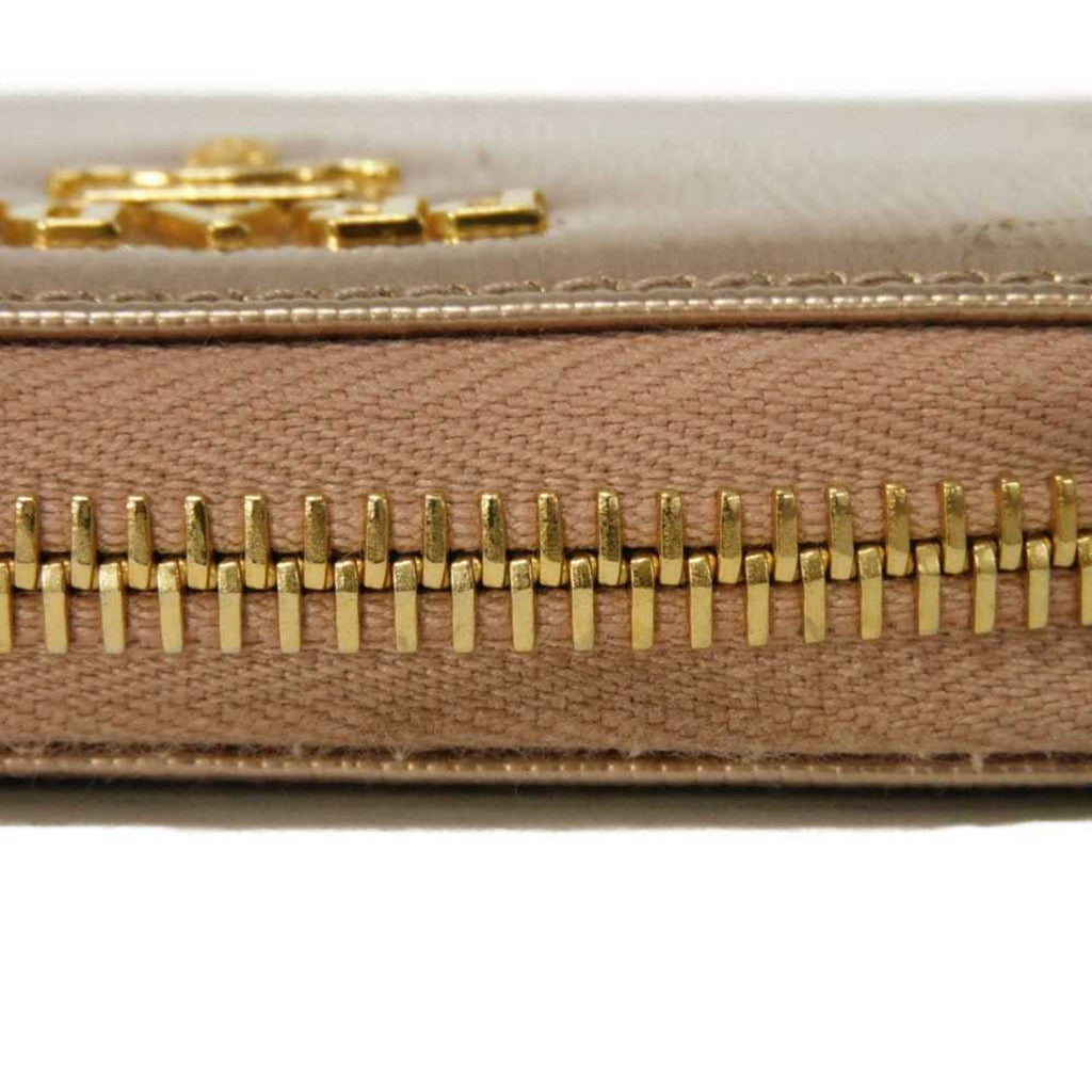 Prada Pink Leather Coin Purse/Coin Case (Pre-Owned)