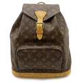 Louis Vuitton Monogram Brown Monogram Backpack Shoulder Bag (Pre-Owned)