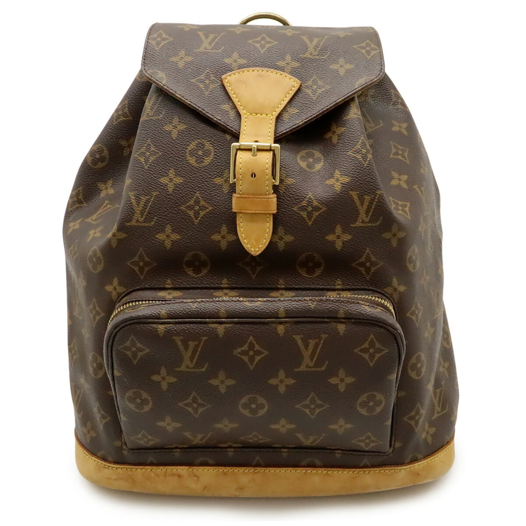 Louis Vuitton Monogram Brown Monogram Backpack Shoulder Bag (Pre-Owned)