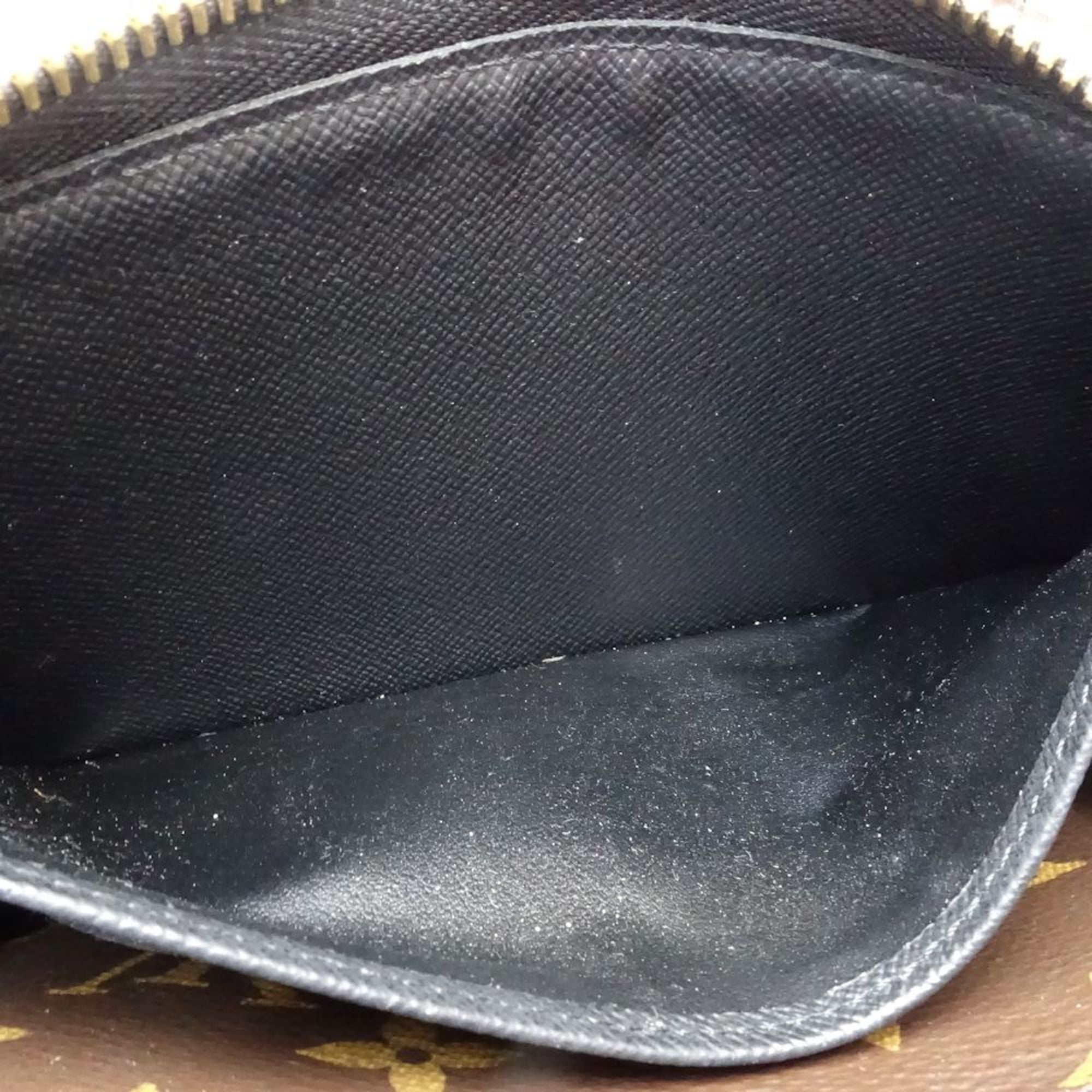 Louis Vuitton Monogram Brown Monogram Noir Monogram Leather Long Wallet (Bi-Fold) (Pre-Owned)