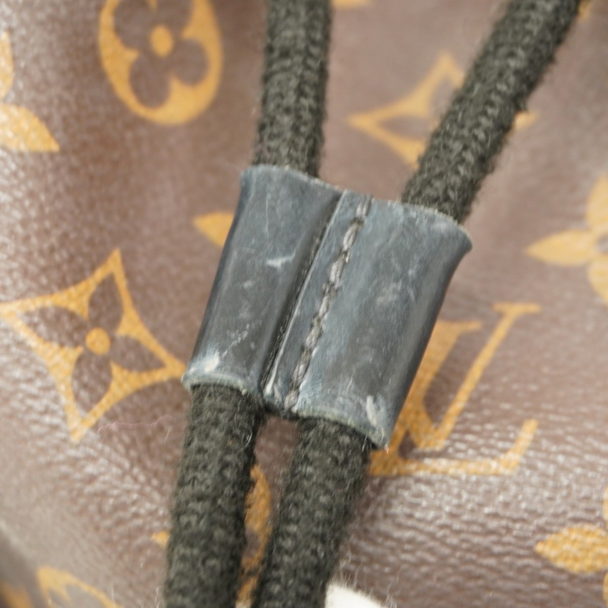 Louis Vuitton Black Brown Backpack (Pre-Owned)
