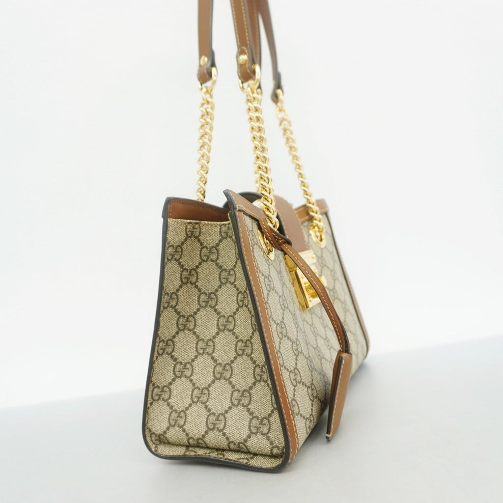 Gucci Brown Pvc Shoulder Bag (Pre-Owned)
