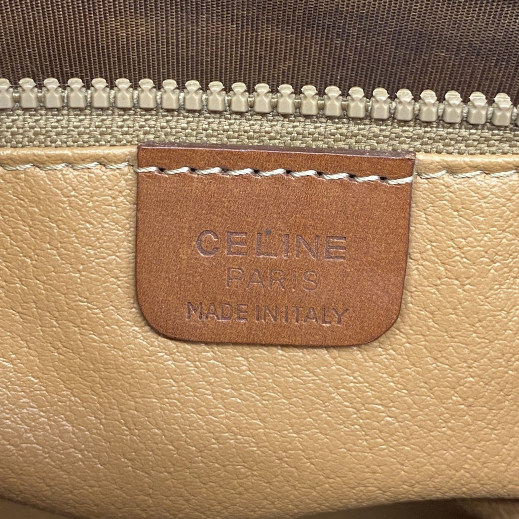 Celine Brown Pvc Handbag (Pre-Owned)