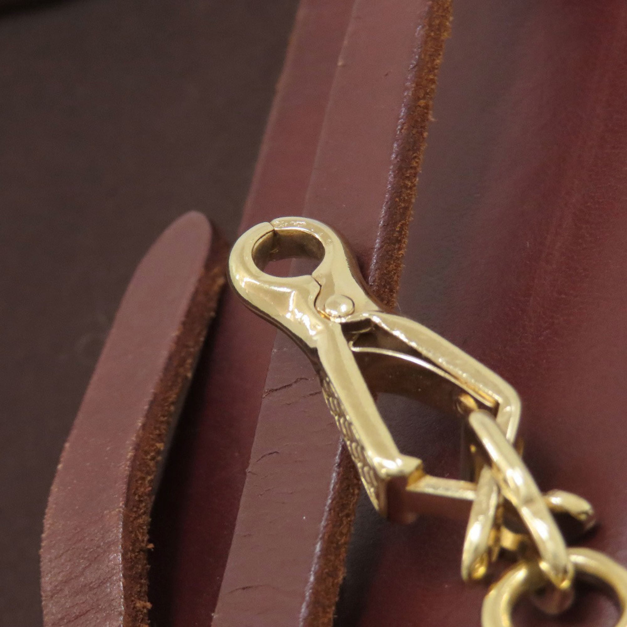 Hermes Brown Toile Officier Tote Bag (Pre-Owned)