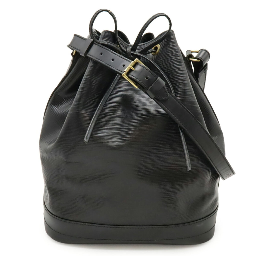 Louis Vuitton Black Noir Epi Leather Shoulder Bag (Pre-Owned)