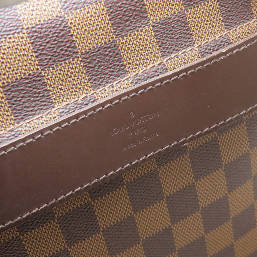 Louis Vuitton Damier Canvas Ebene Damier Canvas Shoulder Bag (Pre-Owned)