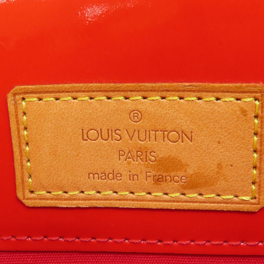Louis Vuitton Rouge Vernis Handbag (Pre-Owned)