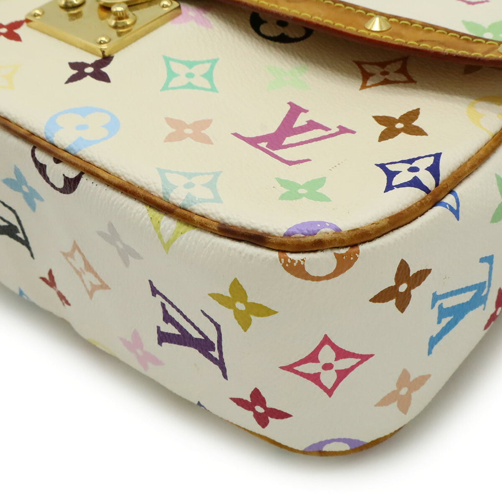 Louis Vuitton Monogram Multicolore Blanc Monogram Multicolore Shoulder Bag (Pre-Owned)