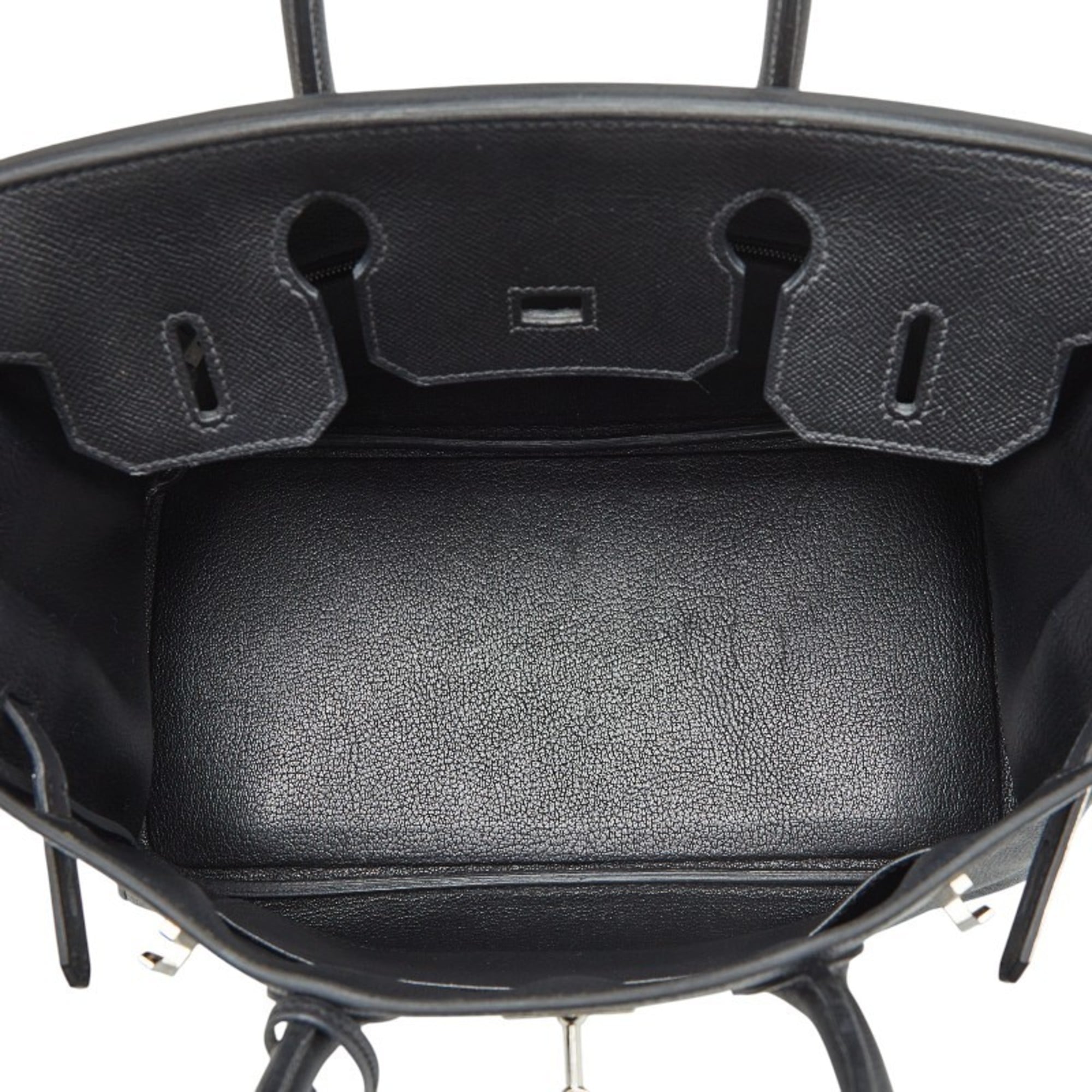 Hermes Black Epsom Leather Handbag (Pre-Owned)