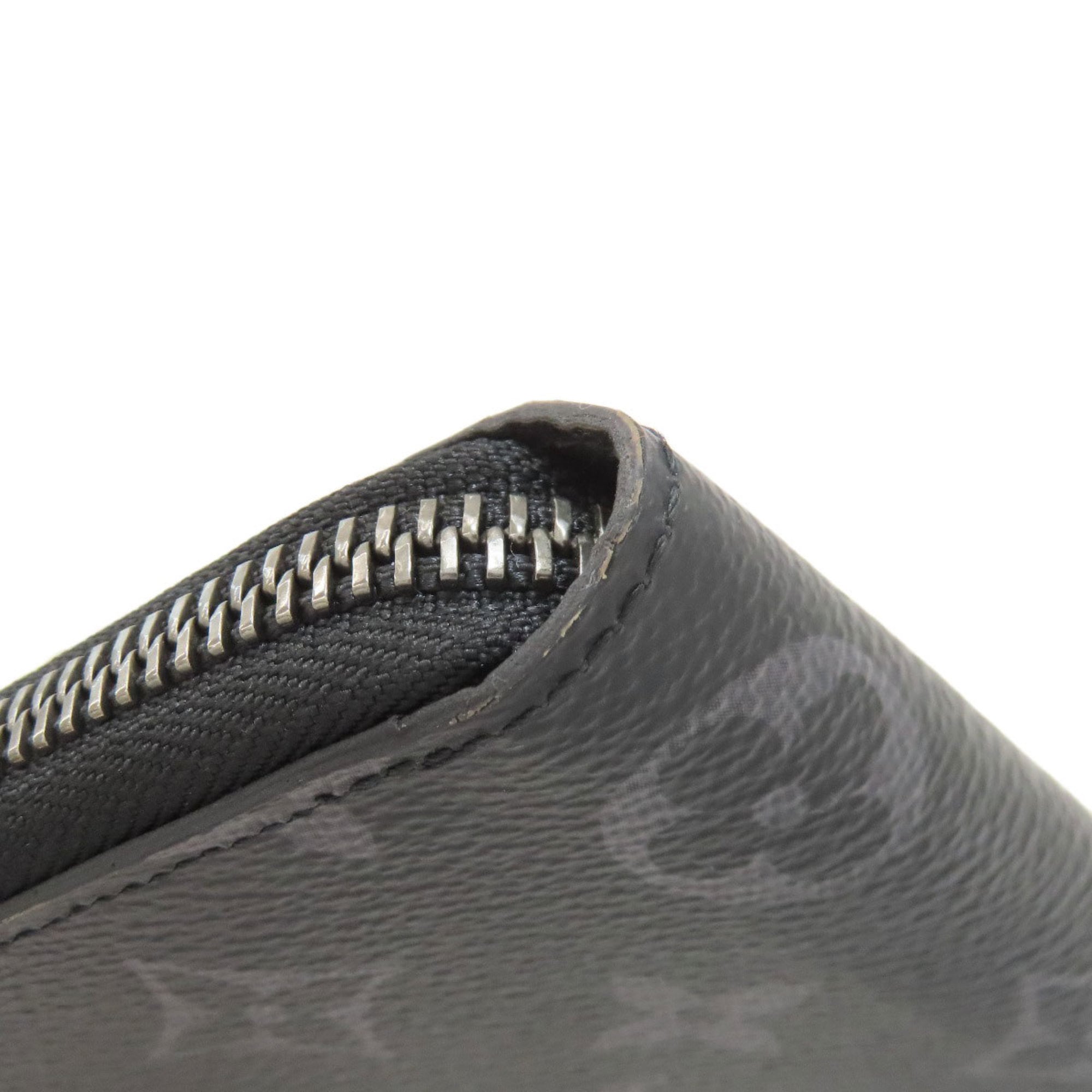 Louis Vuitton Black Monogram Eclipse Long Wallet (Bi-Fold) (Pre-Owned)