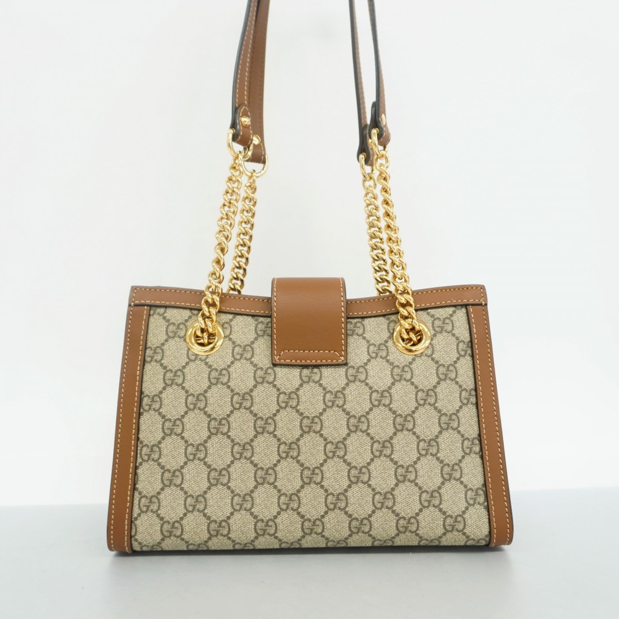 Gucci Brown Pvc Shoulder Bag (Pre-Owned)