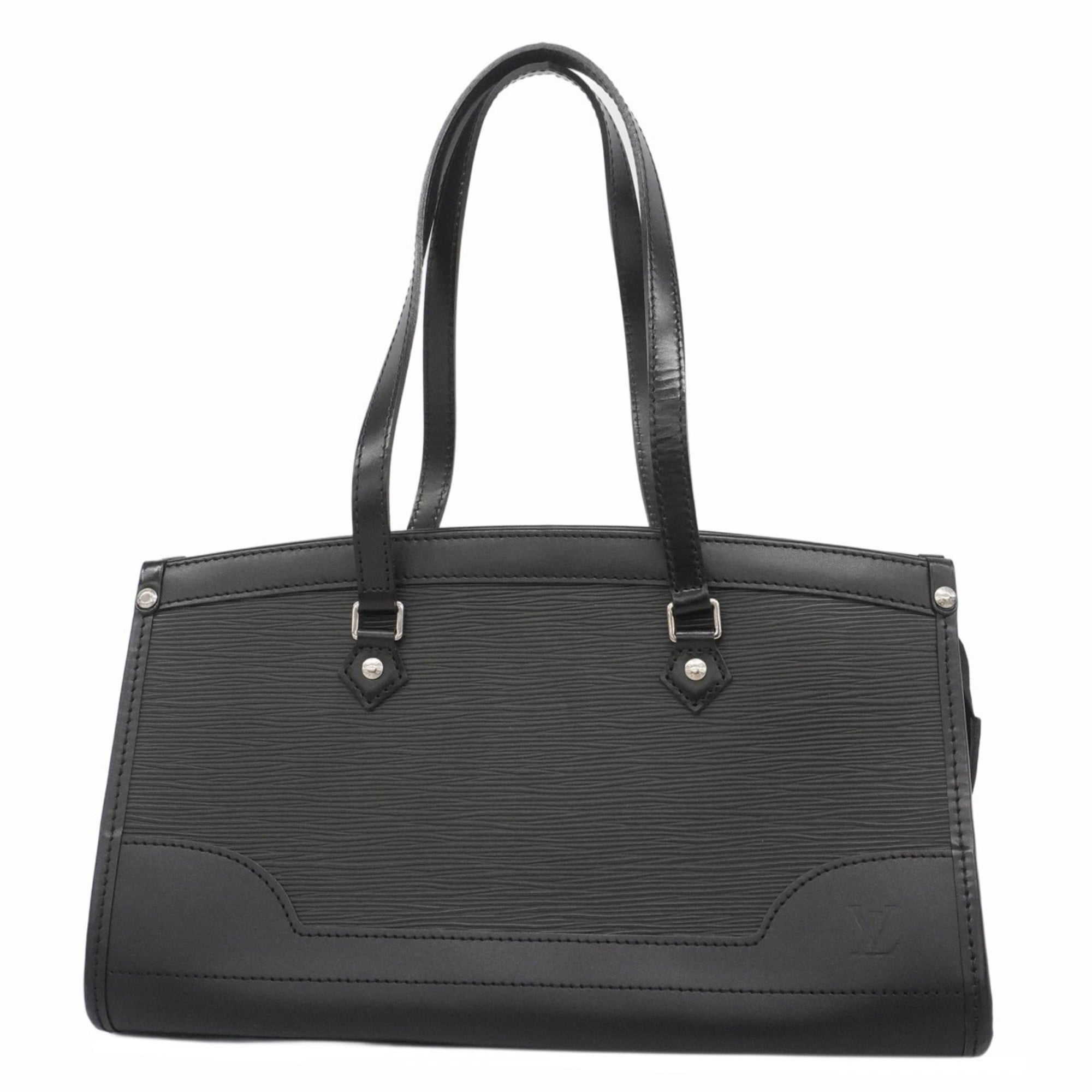 Louis Vuitton Noir Handbag (Pre-Owned)
