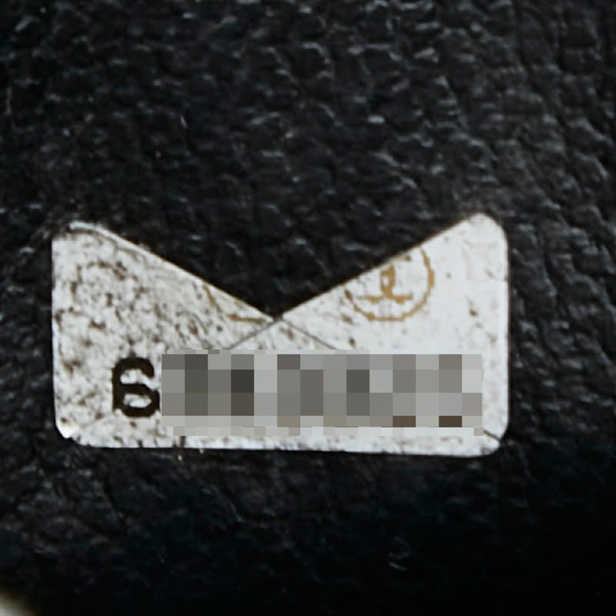 Chanel Black Grained Calfskin Handbag Vanity Bag (Pre-Owned)