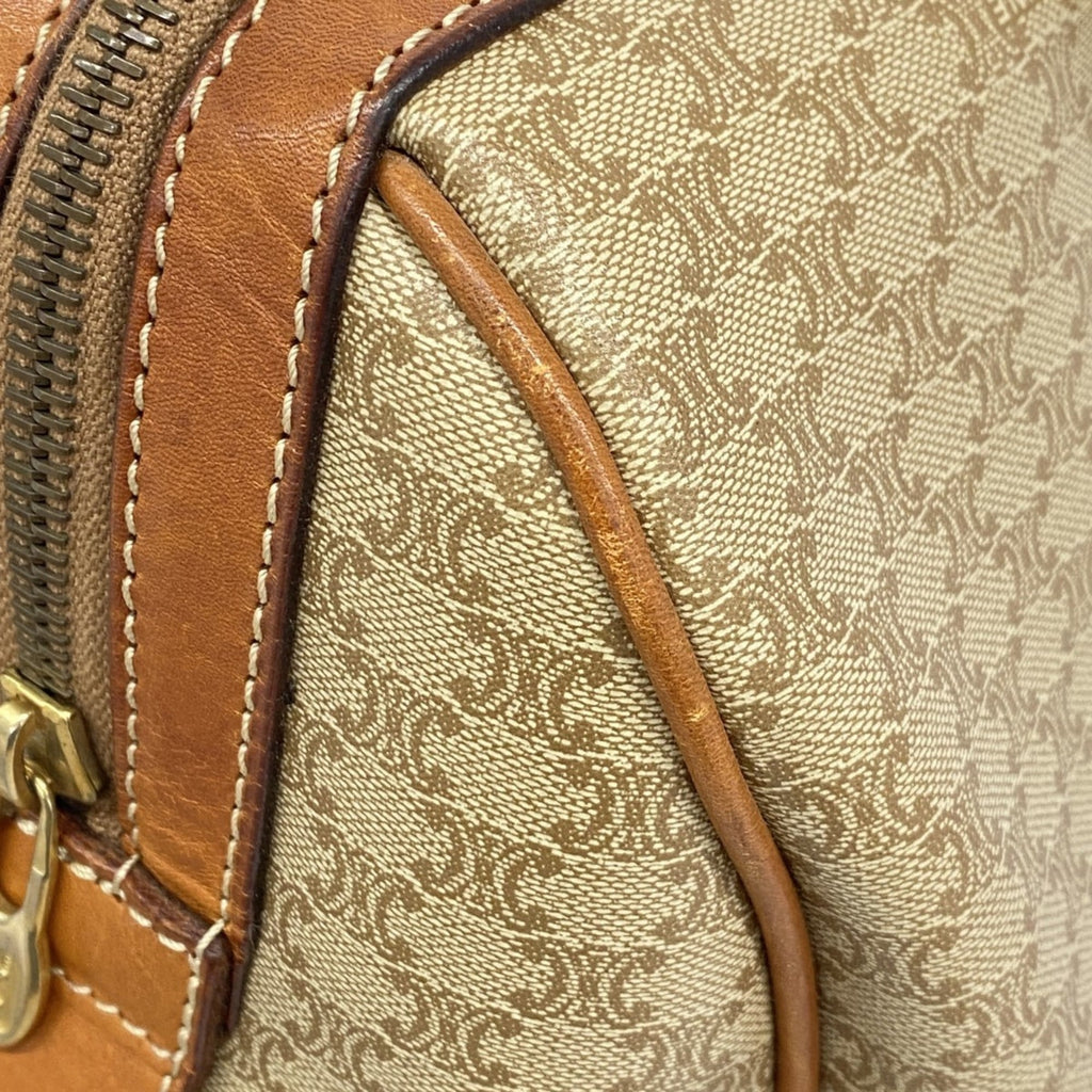 Celine Brown Pvc Handbag (Pre-Owned)