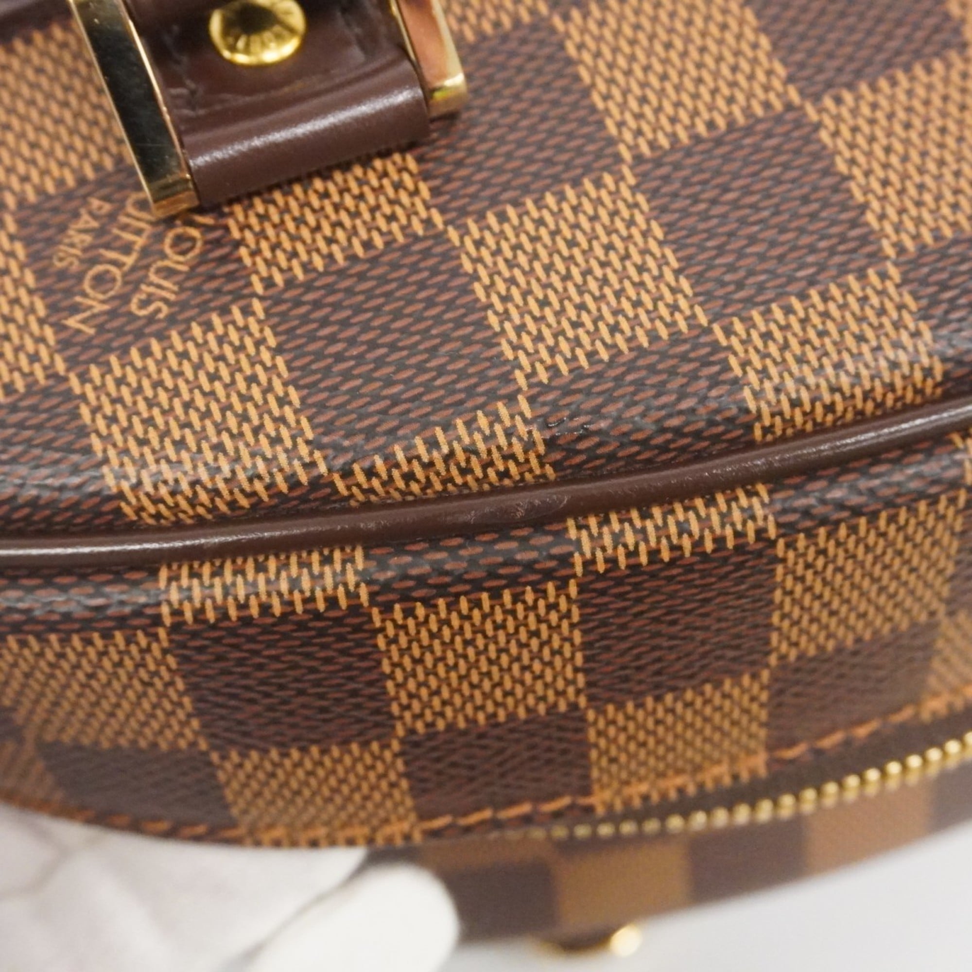 Louis Vuitton Brown Ebene Handbag (Pre-Owned)