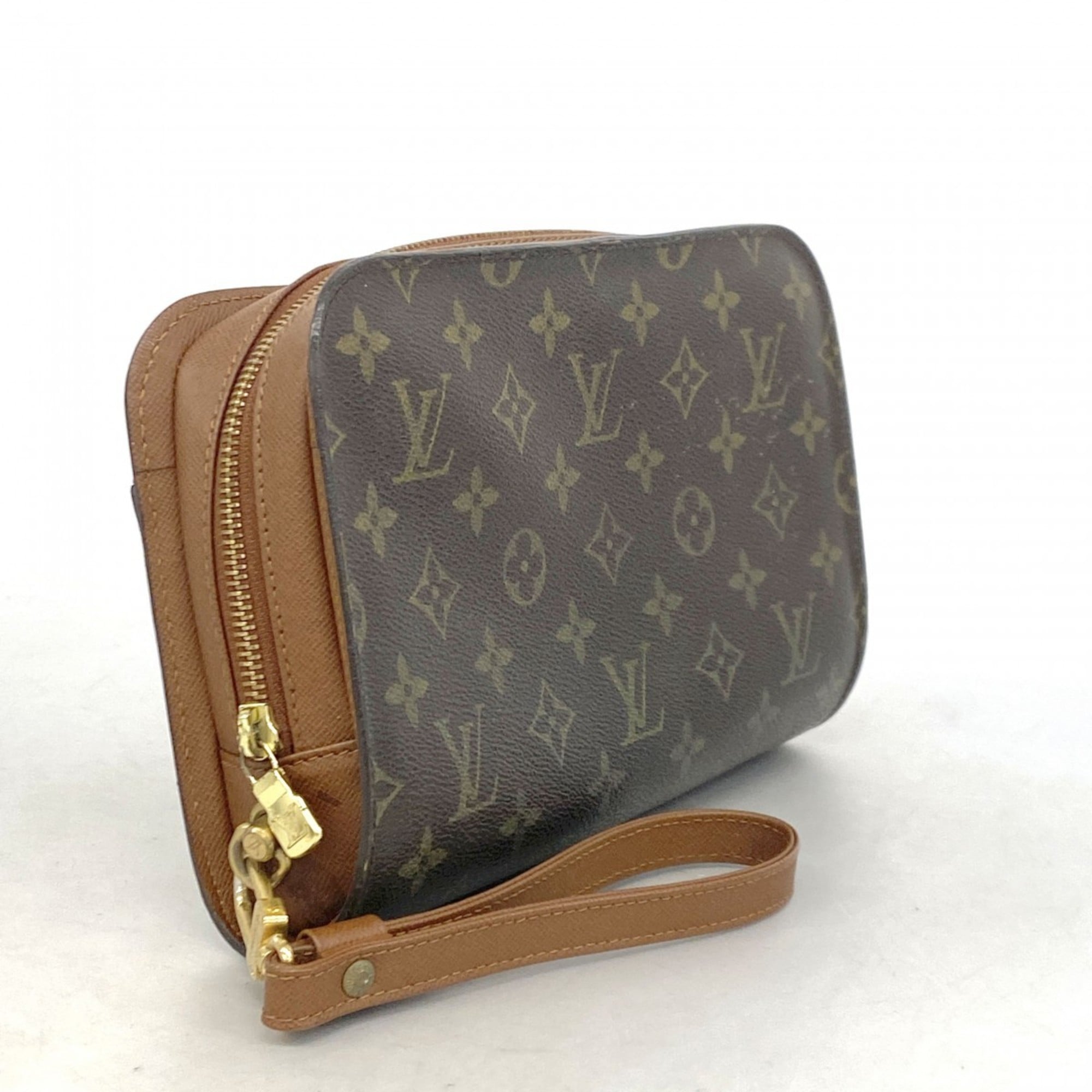 Louis Vuitton Brown Clutch Bag (Pre-Owned)
