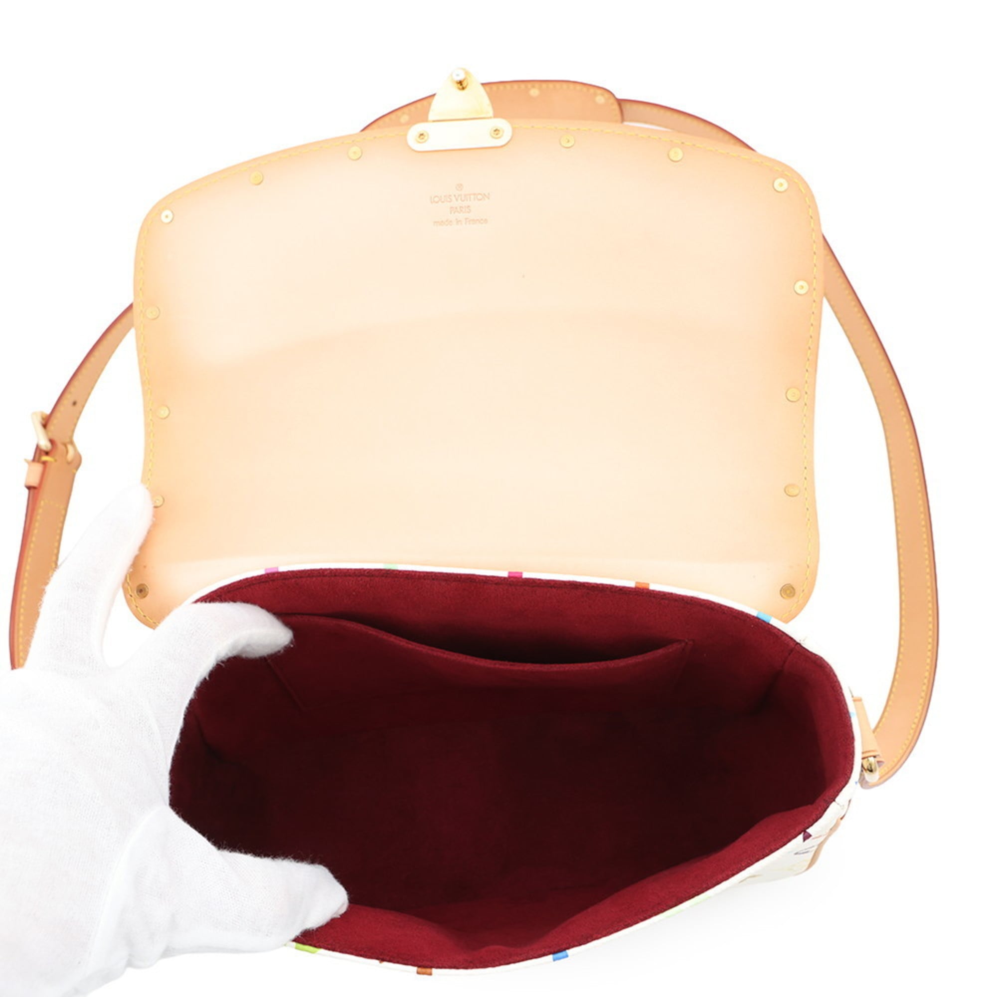Louis Vuitton Monogram Multicolore Blanc Monogram Multicolore Shoulder Bag (Pre-Owned)