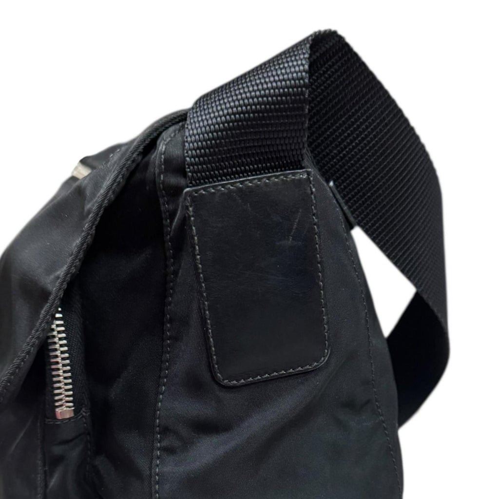 Prada Black Nylon Shoulder Bag (Pre-Owned)