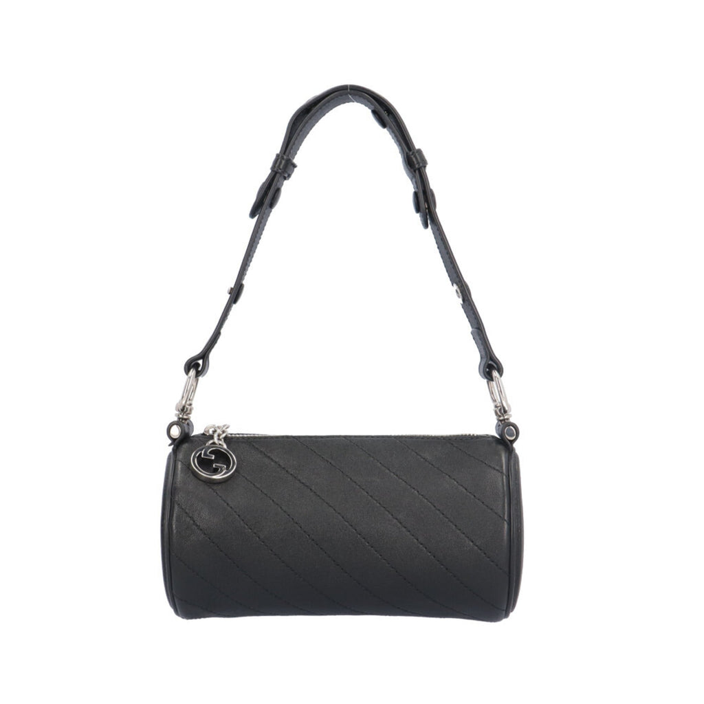 Gucci Black Leather Shoulder Bag (Pre-Owned)