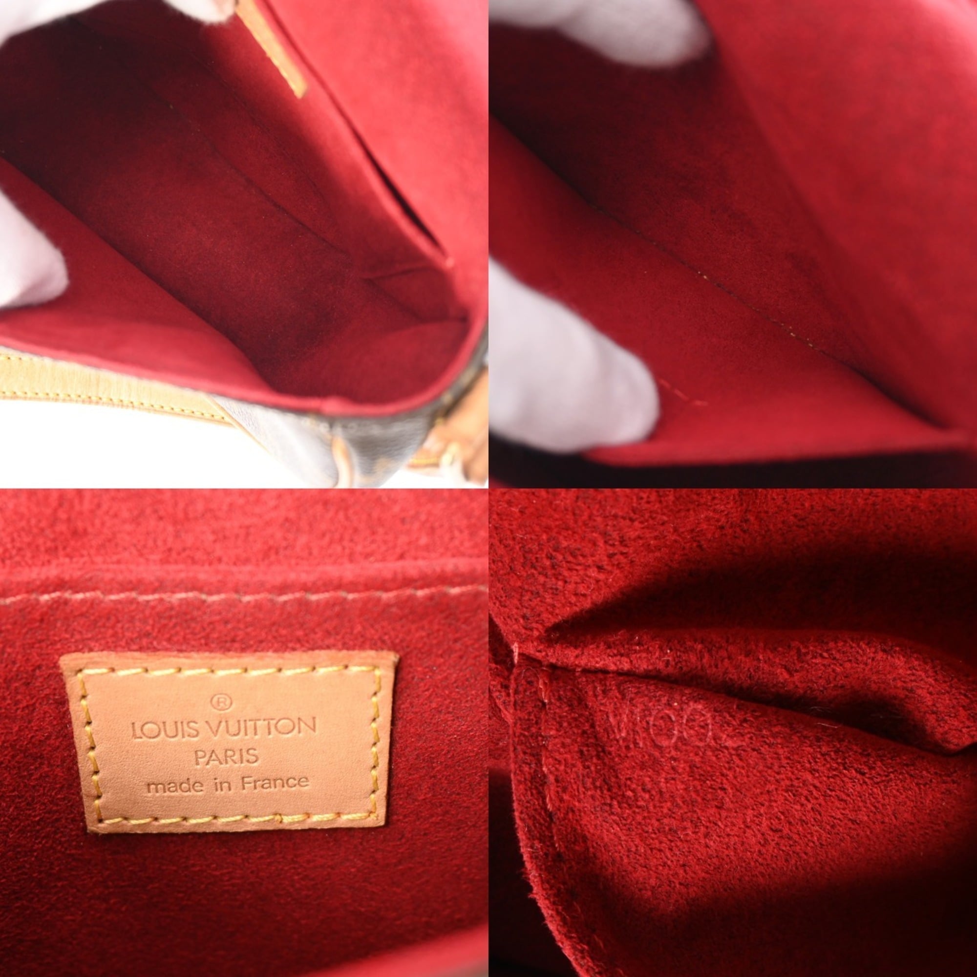 Louis Vuitton Brown Monogram Canvas Shoulder Bag (Pre-Owned)