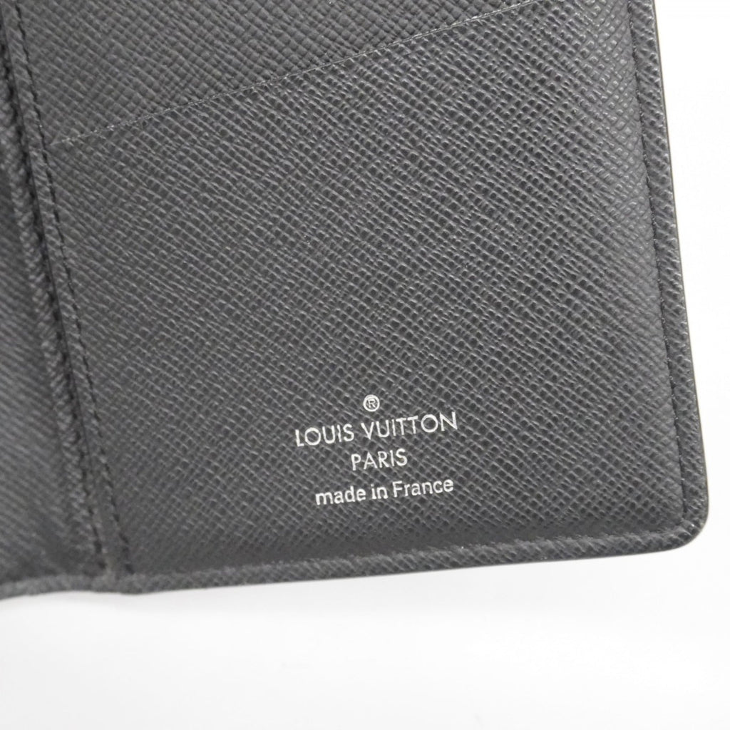 Louis Vuitton Black Long Wallet (Bi-Fold) (Pre-Owned)