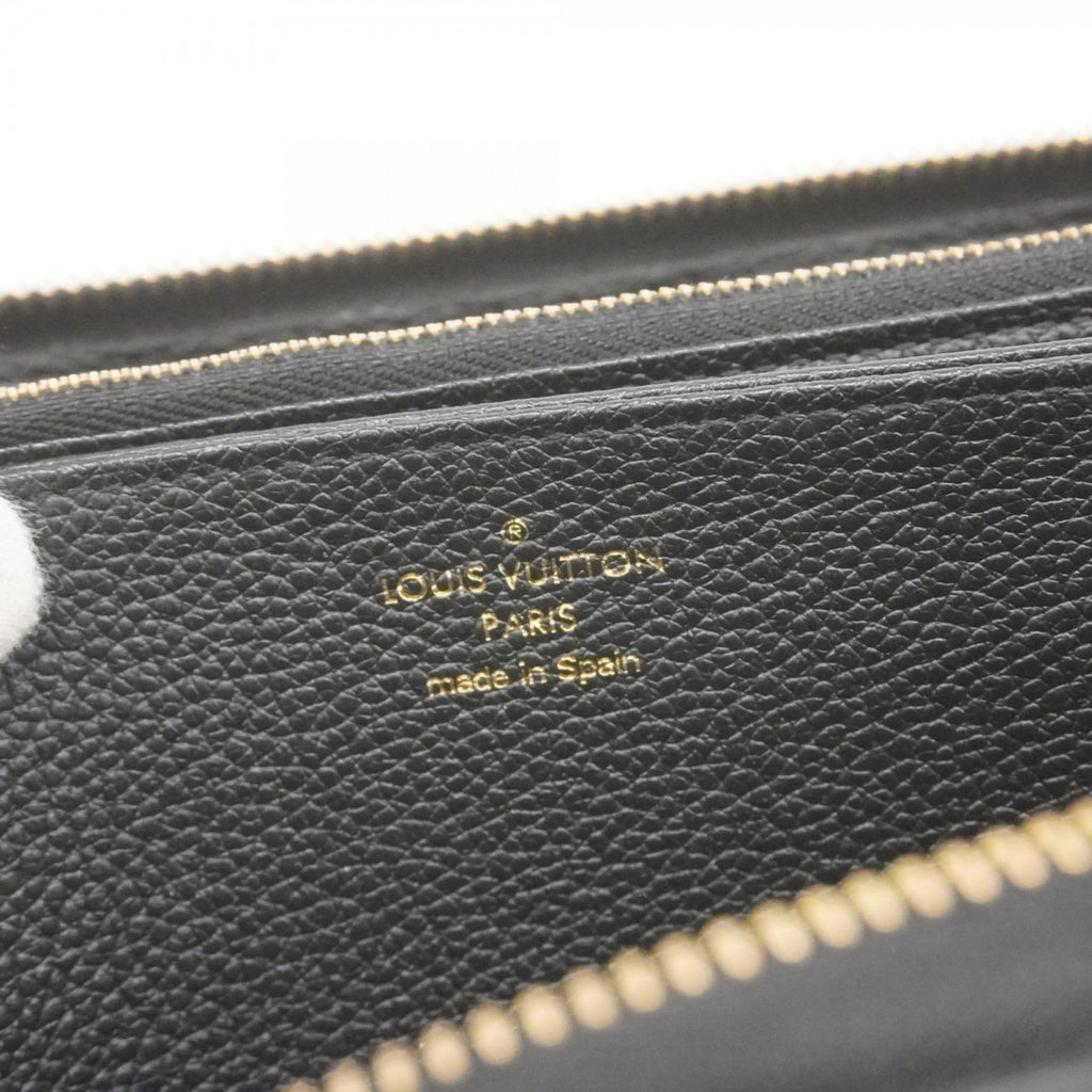 Louis Vuitton Noir Long Wallet (Bi-Fold) (Pre-Owned)